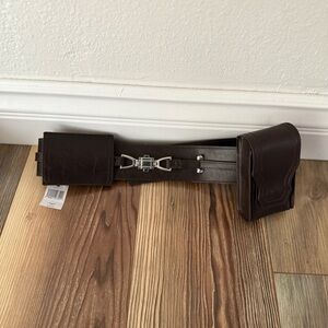 Unused Star Wars Sith Belt Galaxy's Edge Youth Size L / XL Disney Parks Black